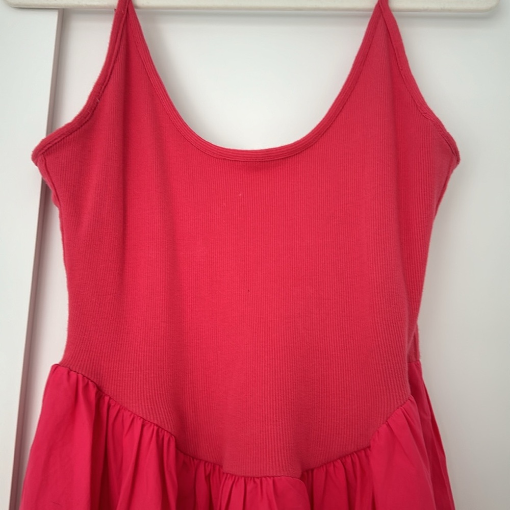 NWOT Free People Pink Dress - Picture 6 of 6